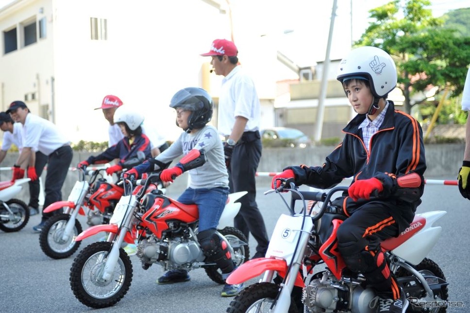 親子バイク体験会