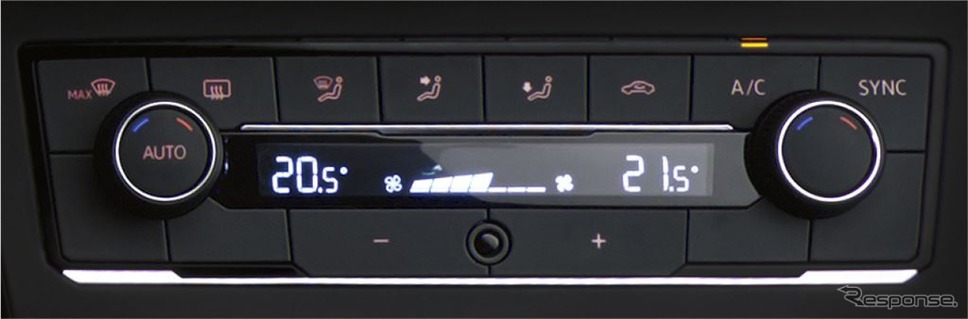 VW ポロ GTI 2ゾーンフルオートエアコンディショナー