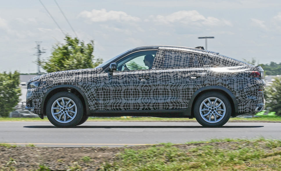 BMW X6 次期型スクープ写真《APOLLO NEWS SERVICE》