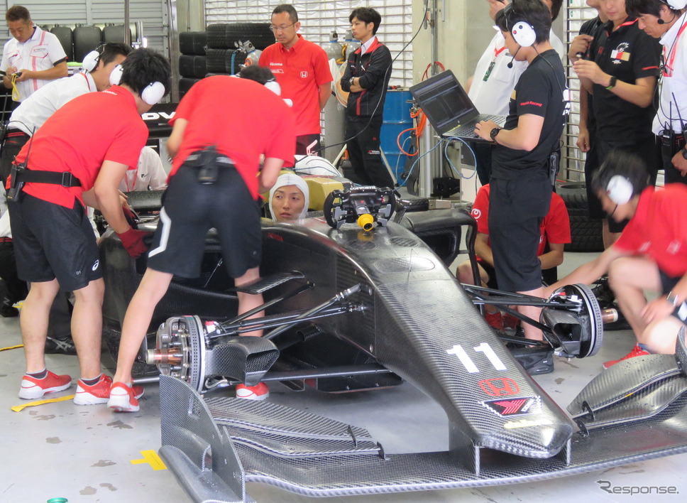 SF19シェイクダウンテスト、初日午前の模様。《撮影 遠藤俊幸》