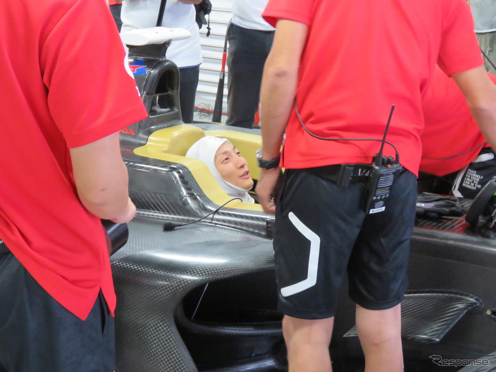 野尻智紀がSF19・ホンダをドライブ。《撮影 遠藤俊幸》