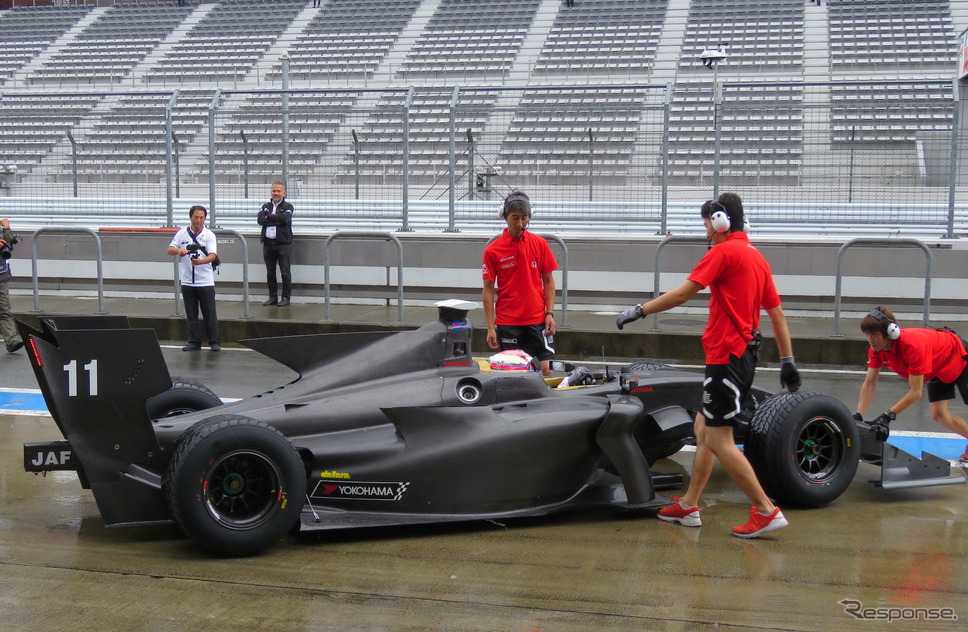SF19シェイクダウンテスト、初日午前の模様。《撮影 遠藤俊幸》
