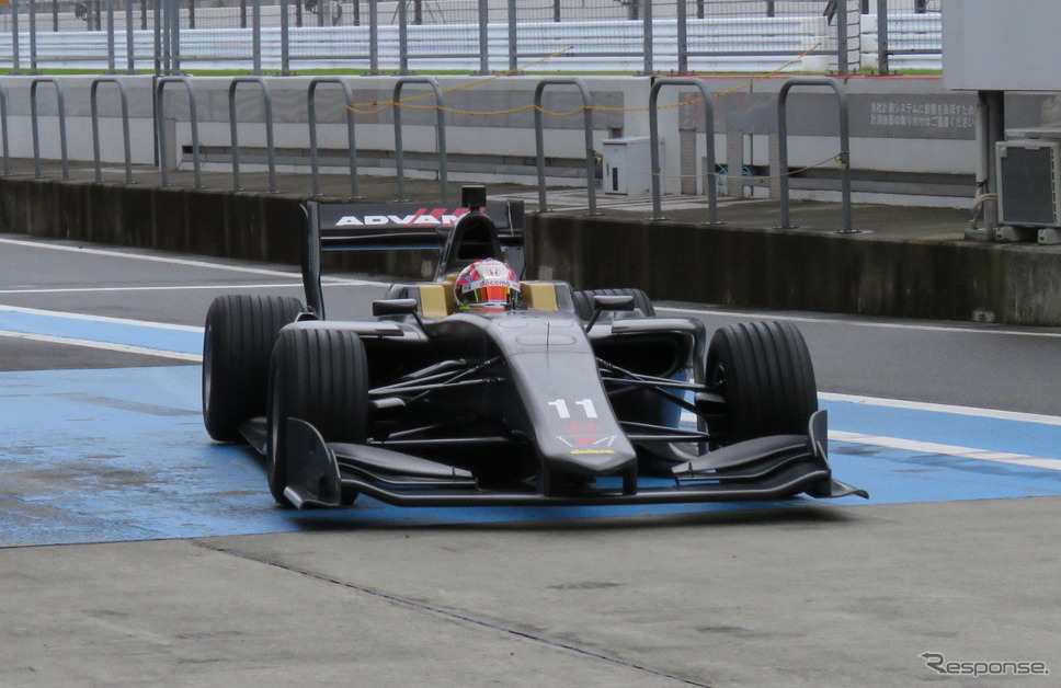 富士での「SF19」シェイクダウンテスト、2日目の模様。《撮影 遠藤俊幸》