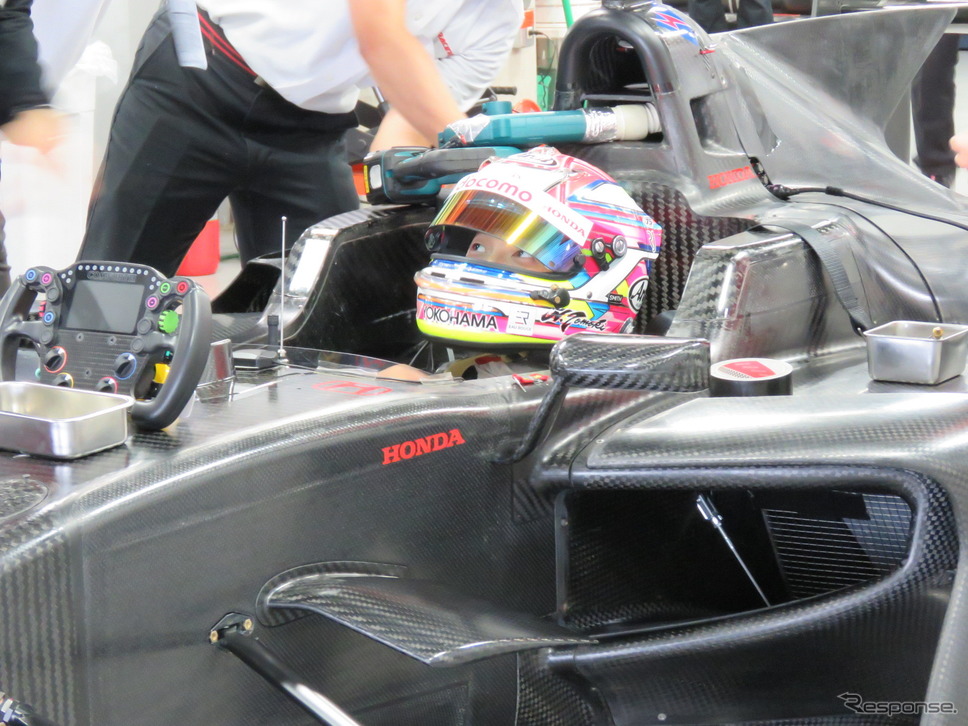 富士での「SF19」シェイクダウンテスト、2日目の模様。《撮影 遠藤俊幸》