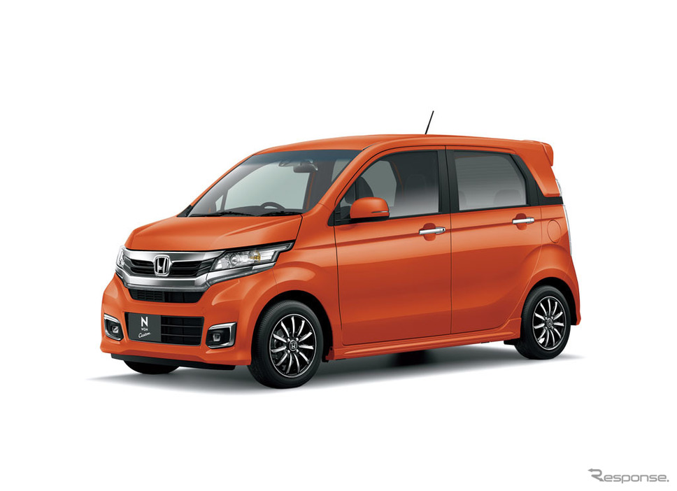 ホンダ N-WGNカスタム 特別仕様車 SS パッケージII(サンセットオレンジII)