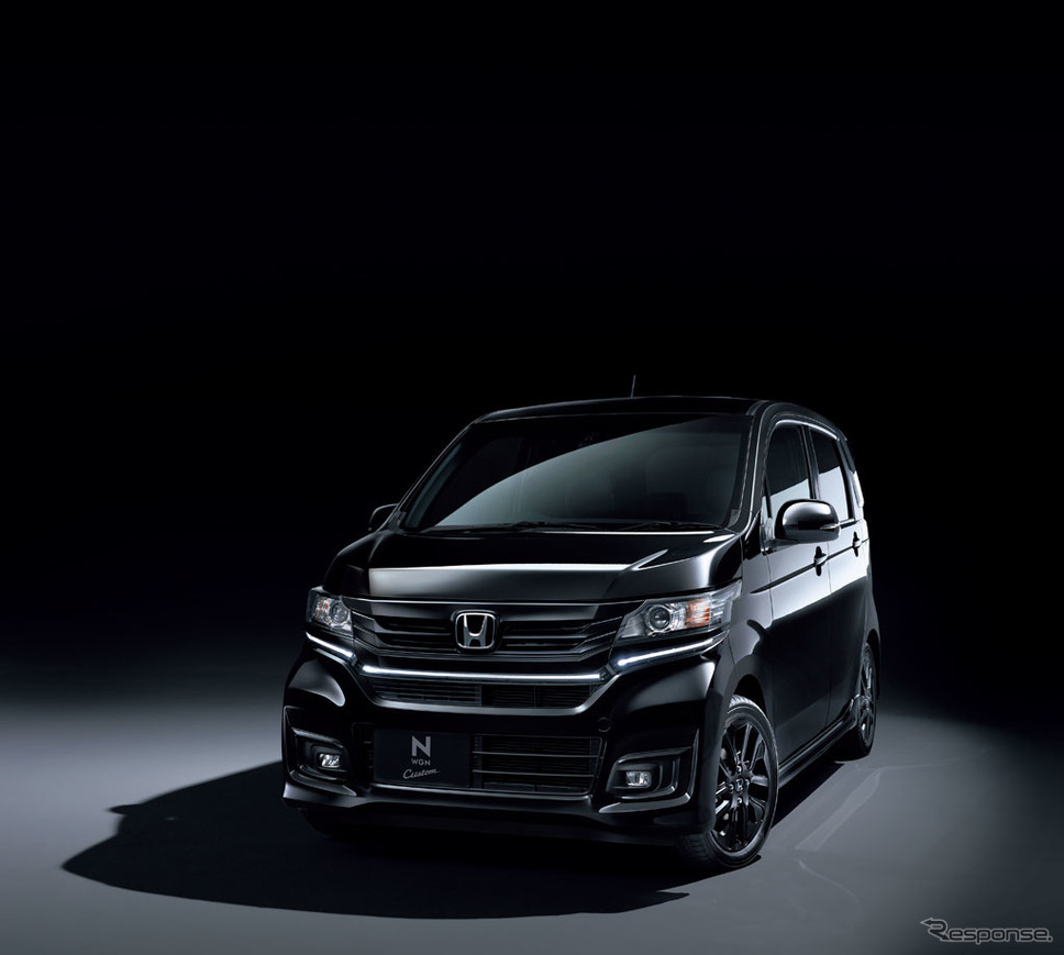ホンダ N-WGNカスタム 特別仕様車 ターボ SS ブラックスタイルパッケージ(クリスタルブラック・パール)