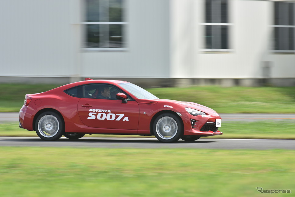 ブリヂストン POTENZA S007A 試乗会《撮影 安藤貴史》