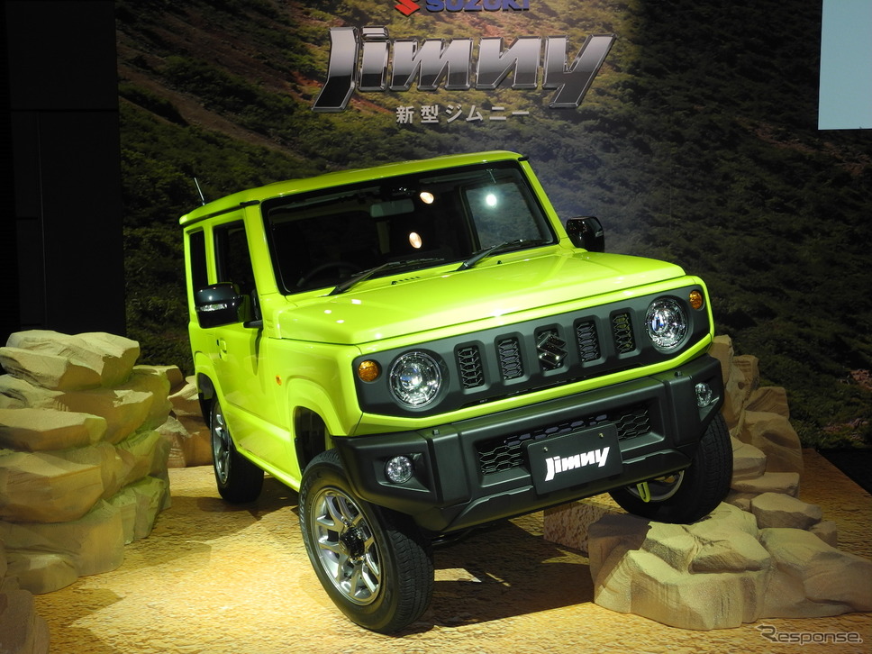 軽四輪駆動車の新型『ジムニー』《撮影 山田清志》