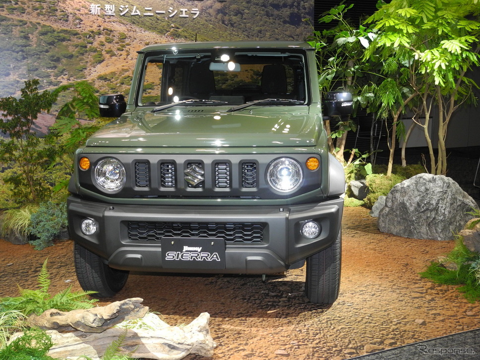 小型四輪駆動車の新型『ジムニーシエラ』《撮影 山田清志》