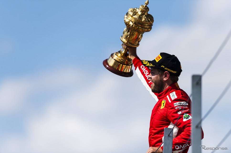 ベッテル(フェラーリ、F1イギリスGP)