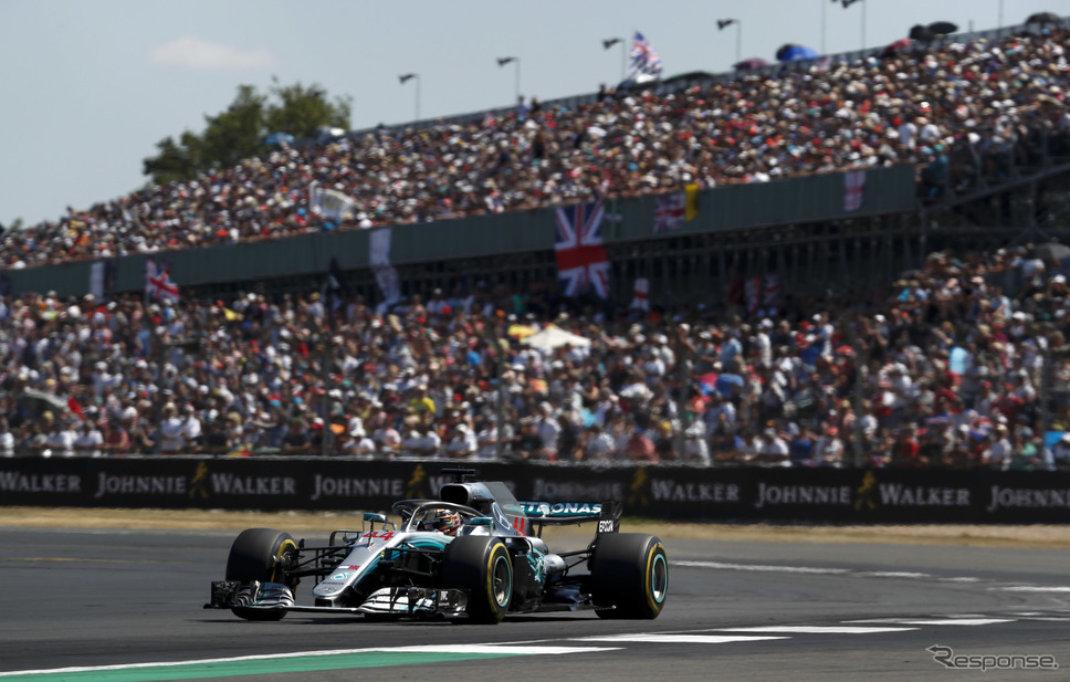 ハミルトン(メルセデス、F1イギリスGP)