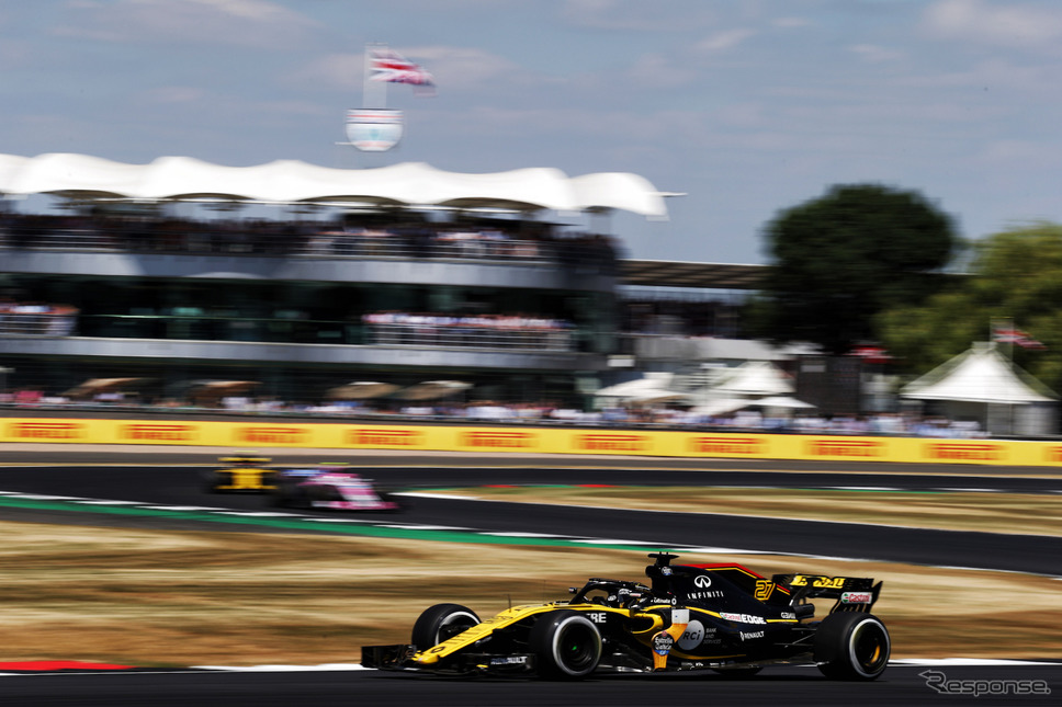 ヒュルケンベルグ(ルノー、F1イギリスGP)