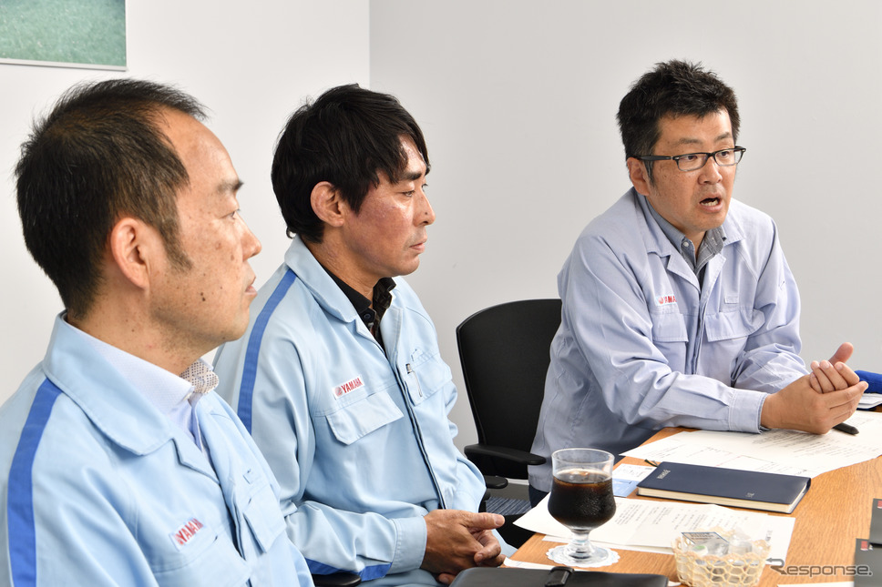 白バイ開発者に話を聞いた《撮影 雪岡直樹》