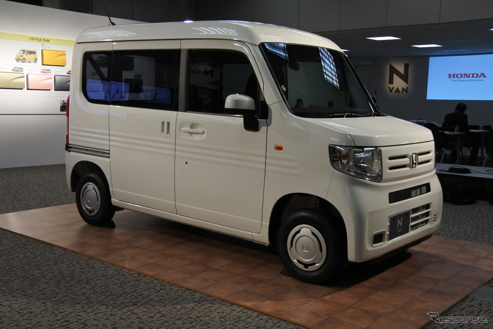 ホンダ N-VAN《撮影 小松哲也》
