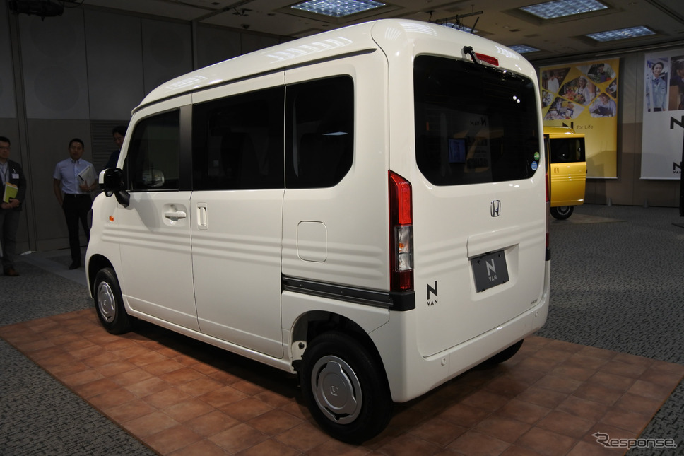 ホンダ N-VAN《撮影 小松哲也》