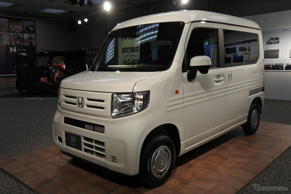 ホンダ N-VAN《撮影 小松哲也》