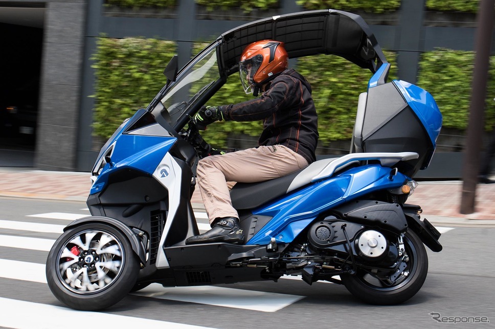 ADIVA(アディバ)の3輪モビリティ「AD1 200」《撮影 山家健一》