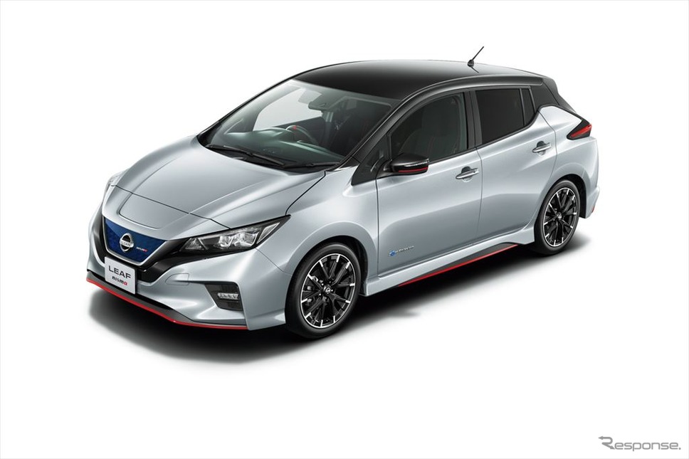 日産リーフNISMO(ブリリアントシルバー/スーパーブラック 2トーン)