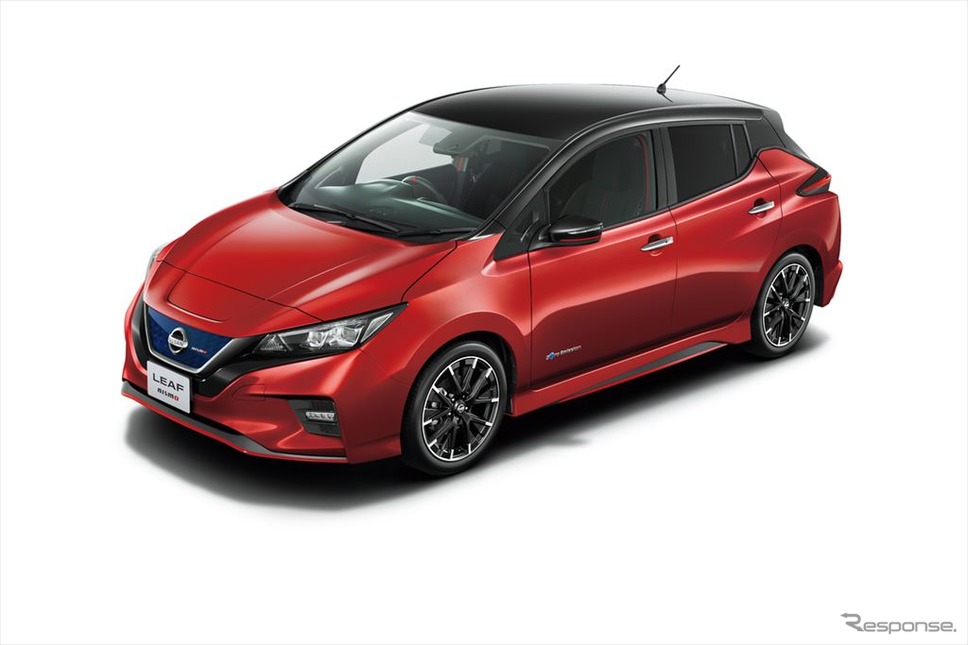 日産リーフNISMO(ラディアント レッド/スーパーブラック 2トーン)