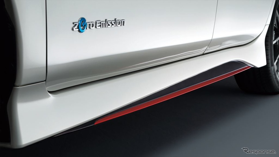 日産リーフNISMO 専用サイドシルプロテクター