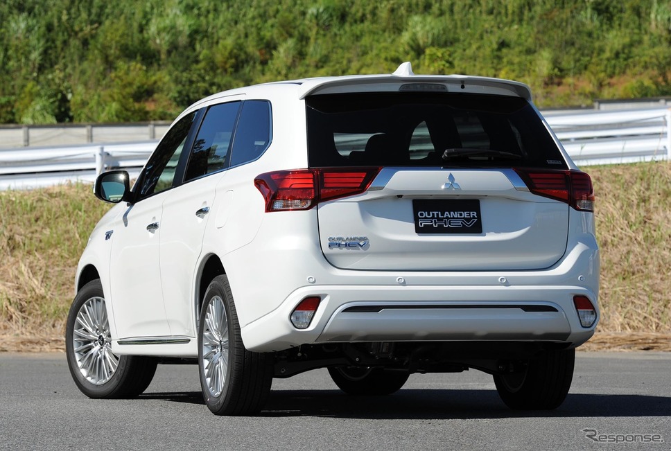 三菱 アウトランダーPHEV 改良新型(2019年モデル)《撮影 安藤貴史》