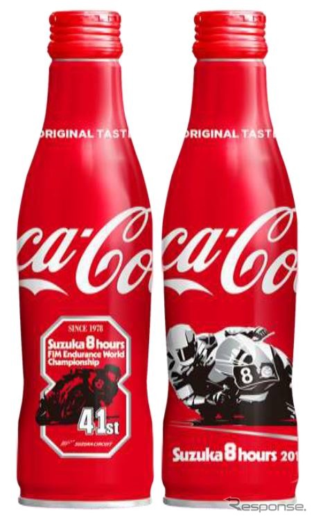 「コカ・コーラ」スリムボトル鈴鹿8耐オリジナルデザイン
