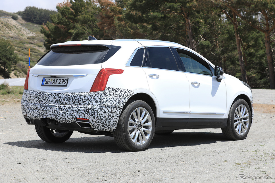 キャデラック XT5(日本名:XT5クロスオーバー)改良新型スクープ写真《APOLLO NEWS SERVICE》