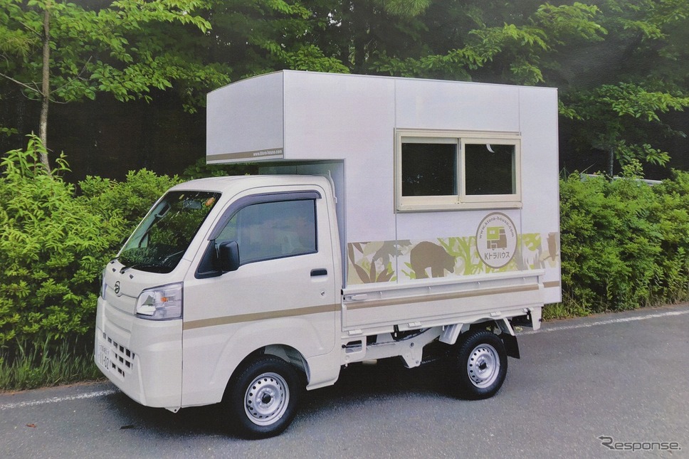 Kトラハウス(東京キャンピングカーショー2018)《撮影 嶽宮 三郎》