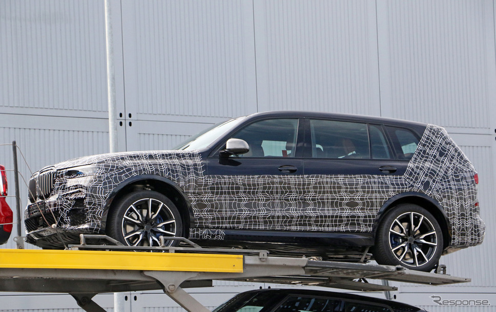 BMW X7 プロトタイプ スクープ写真《APOLLO NEWS SERVICE》