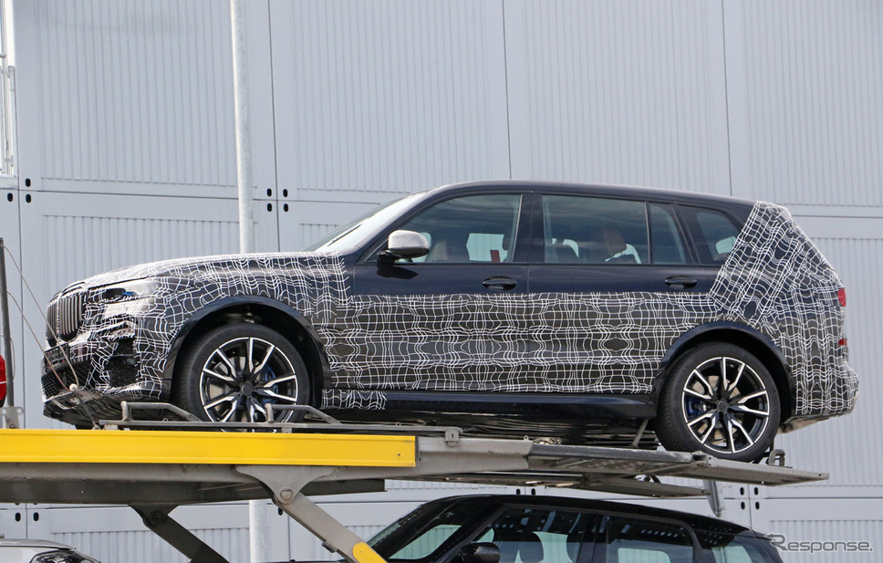 BMW X7 プロトタイプ スクープ写真《APOLLO NEWS SERVICE》