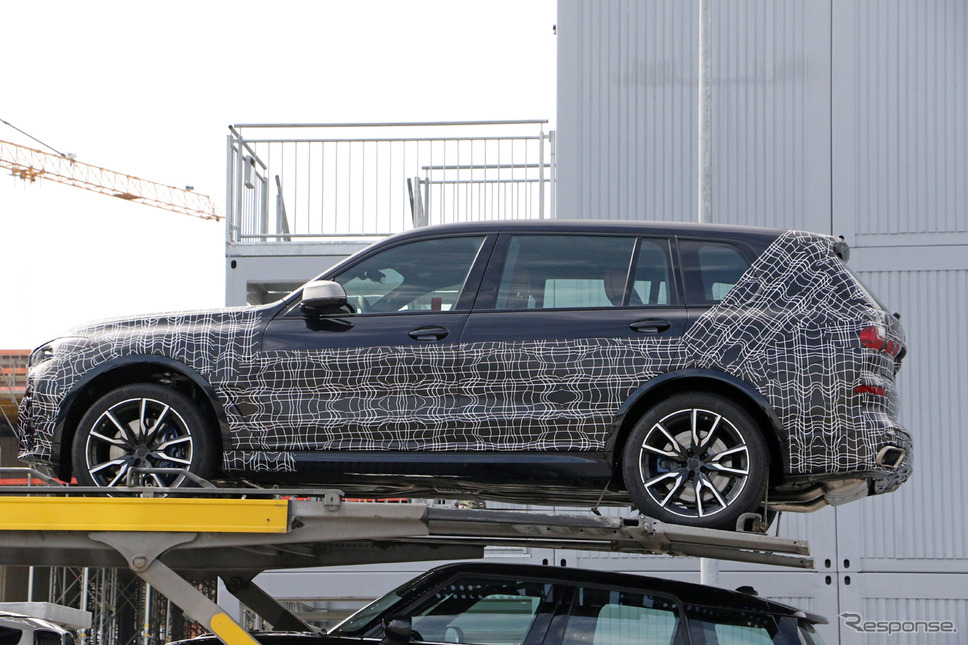 BMW X7 プロトタイプ スクープ写真《APOLLO NEWS SERVICE》