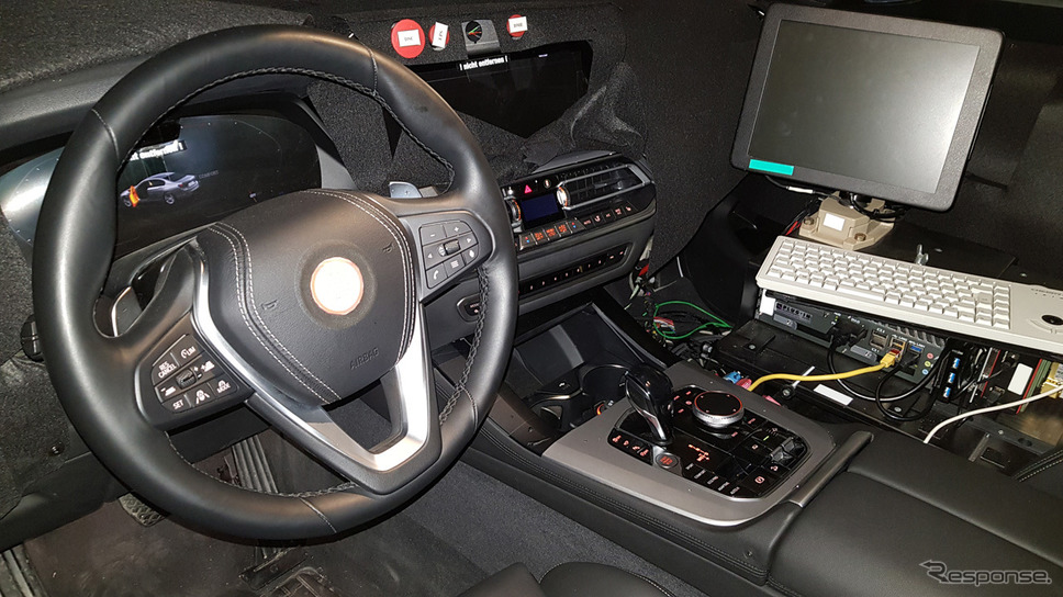BMW X7 プロトタイプ スクープ写真《APOLLO NEWS SERVICE》