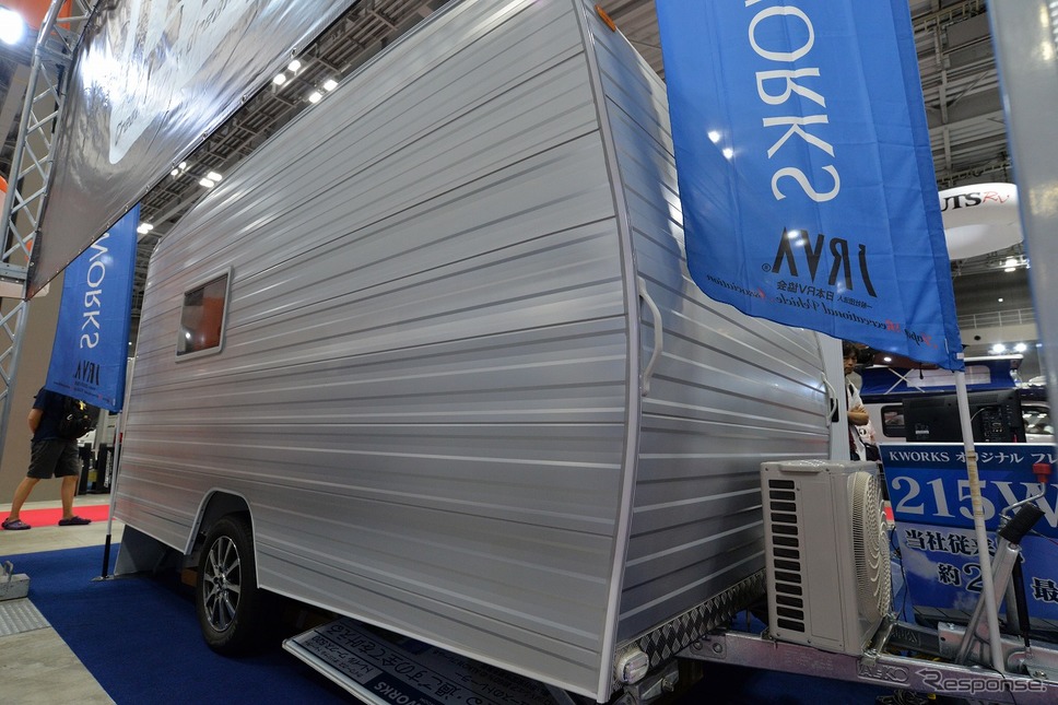 ケイワークス、トレイルワークス520(東京キャンピングカーショー2018)《撮影 嶽宮 三郎》