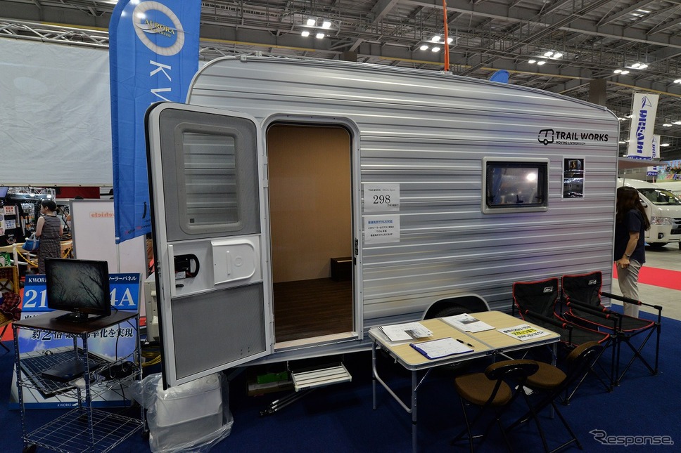 ケイワークス、トレイルワークス520(東京キャンピングカーショー2018)《撮影 嶽宮 三郎》