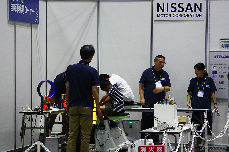 日産、キッズエンジニア2018(パシフィコ横浜、7月27日)《撮影 大野雅人(GazinAirlines)》
