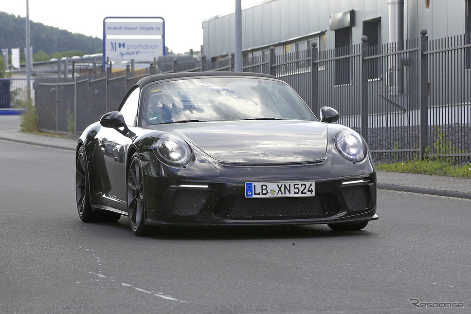 ポルシェ 911GT3 カブリオレ スクープ写真《APOLLO NEWS SERVICE》