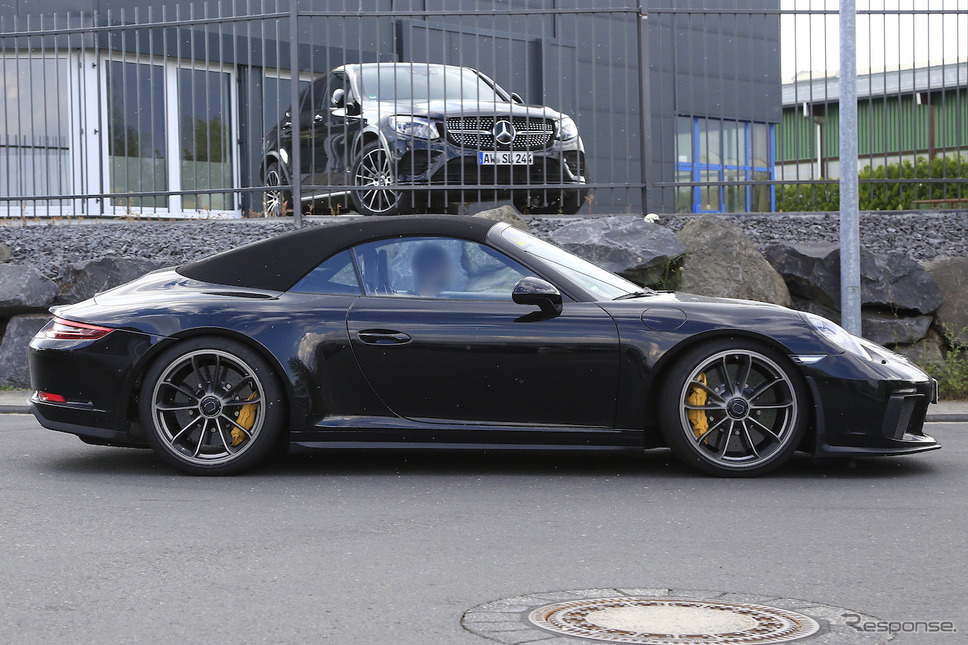 ポルシェ 911GT3 カブリオレ スクープ写真《APOLLO NEWS SERVICE》