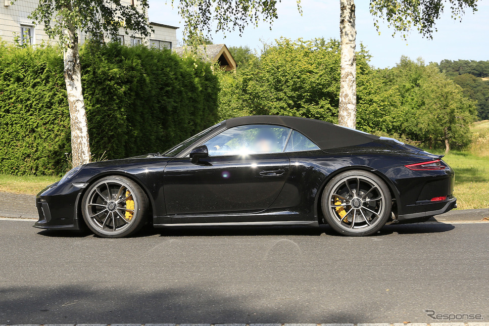 ポルシェ 911GT3 カブリオレ スクープ写真《APOLLO NEWS SERVICE》