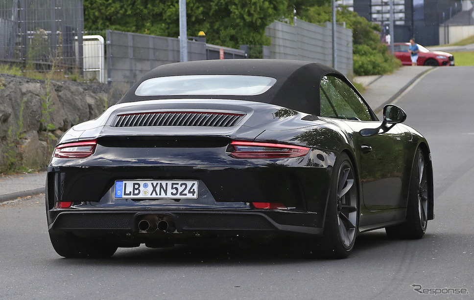 ポルシェ 911GT3 カブリオレ スクープ写真《APOLLO NEWS SERVICE》