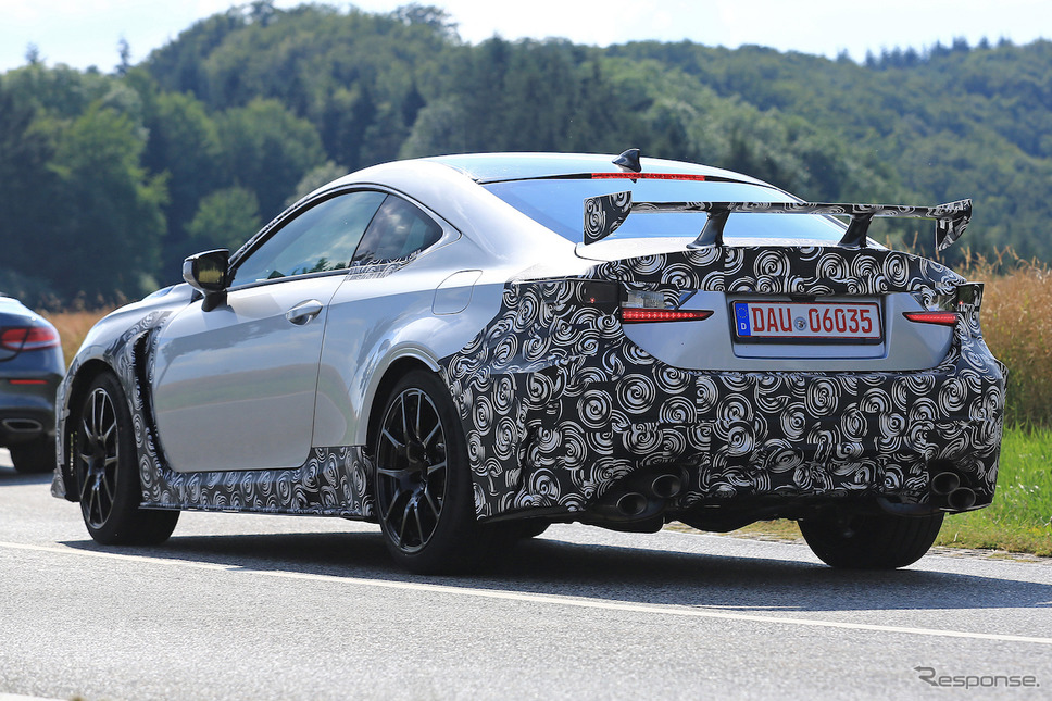 レクサス RC F GT 市販プロトタイプ スクープ写真《APOLLO NEWS SERVICE》