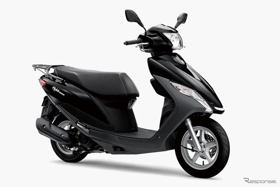 スズキ アドレス125 フラットシート仕様画像 スズキ二輪