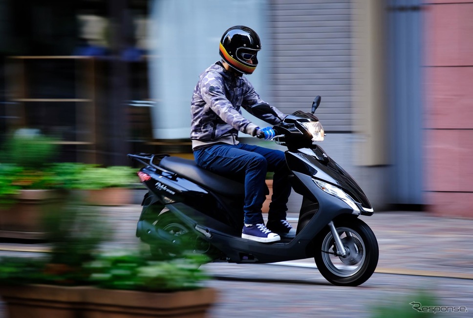 スズキ アドレス125 フラットシート仕様《撮影 柳田由人》