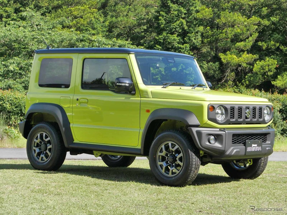 スズキ ジムニーシエラ 新型撮影 中村孝仁