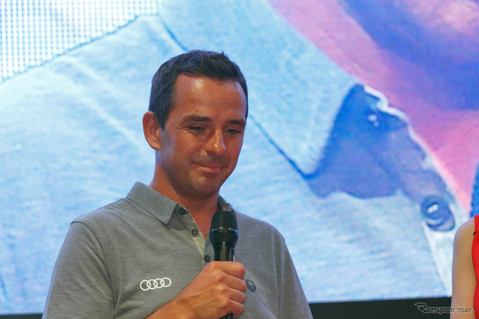 元ル・マン24時間レースチャンピオンのブノワ・トレルイエ氏