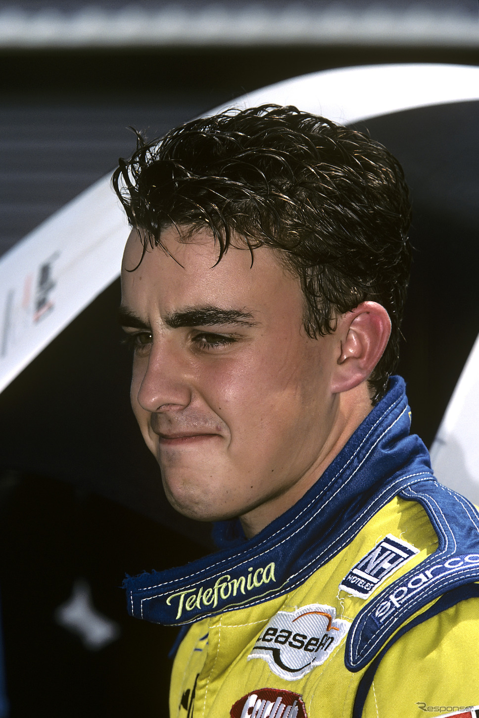 アロンソ（2000年フランスGP、F1デビュー前）　(c) Getty Images