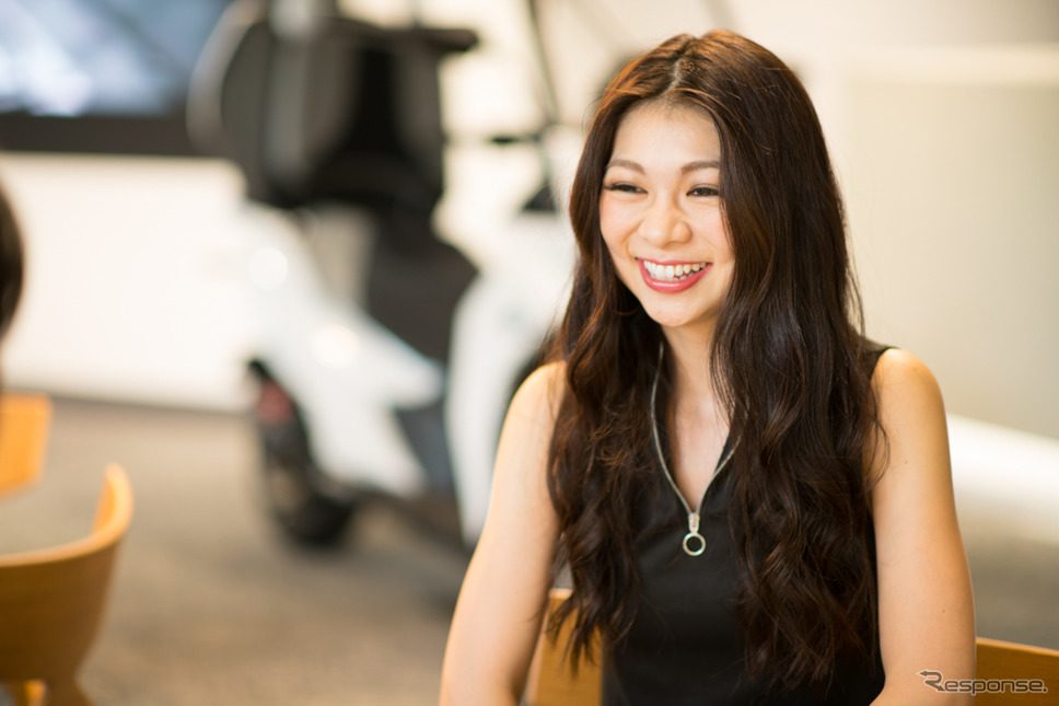 一ツ山里紗さん《撮影 清水知恵子》