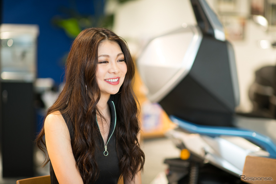 一ツ山里紗さん《撮影 清水知恵子》