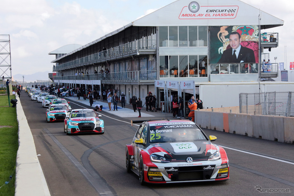 今季WTCRのレースシーン。《写真提供 WTCR》