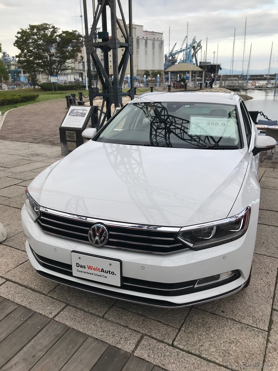 デモカー出身だというパサートヴァリアント。TDIモデルはキャラクターに特にあっている。《撮影 中込健太郎》