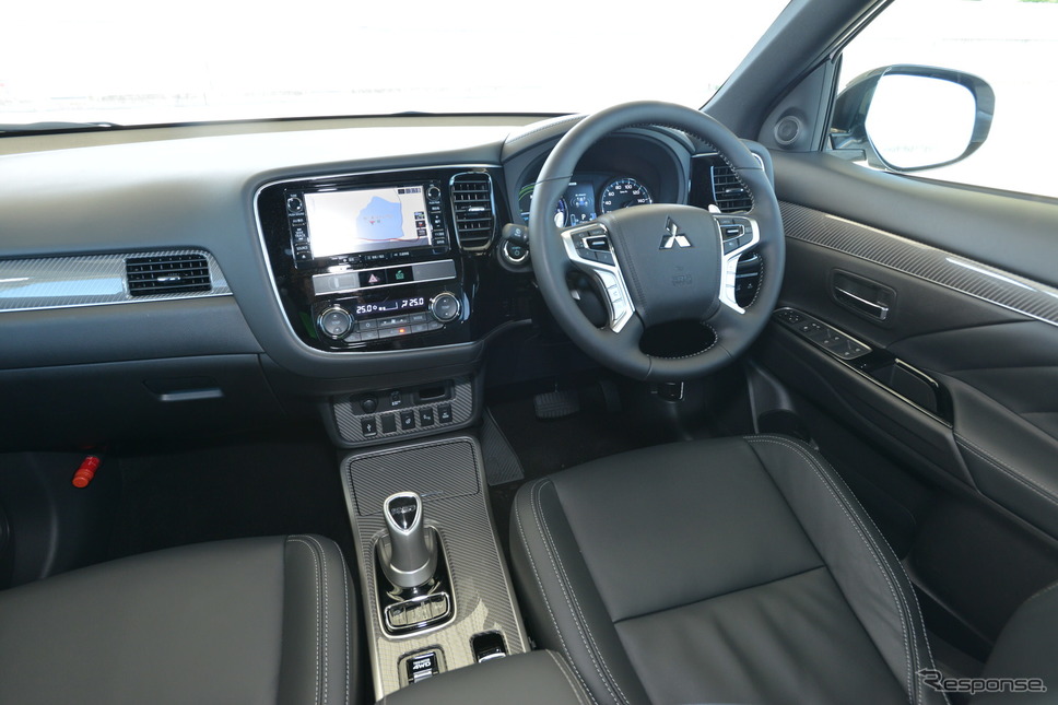 三菱 アウトランダーPHEV（プロトタイプ）《撮影 安藤貴史》